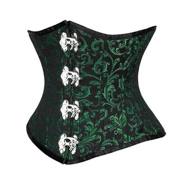 What is Authentic Steel Boned Waist Reducing Underbust Corset?