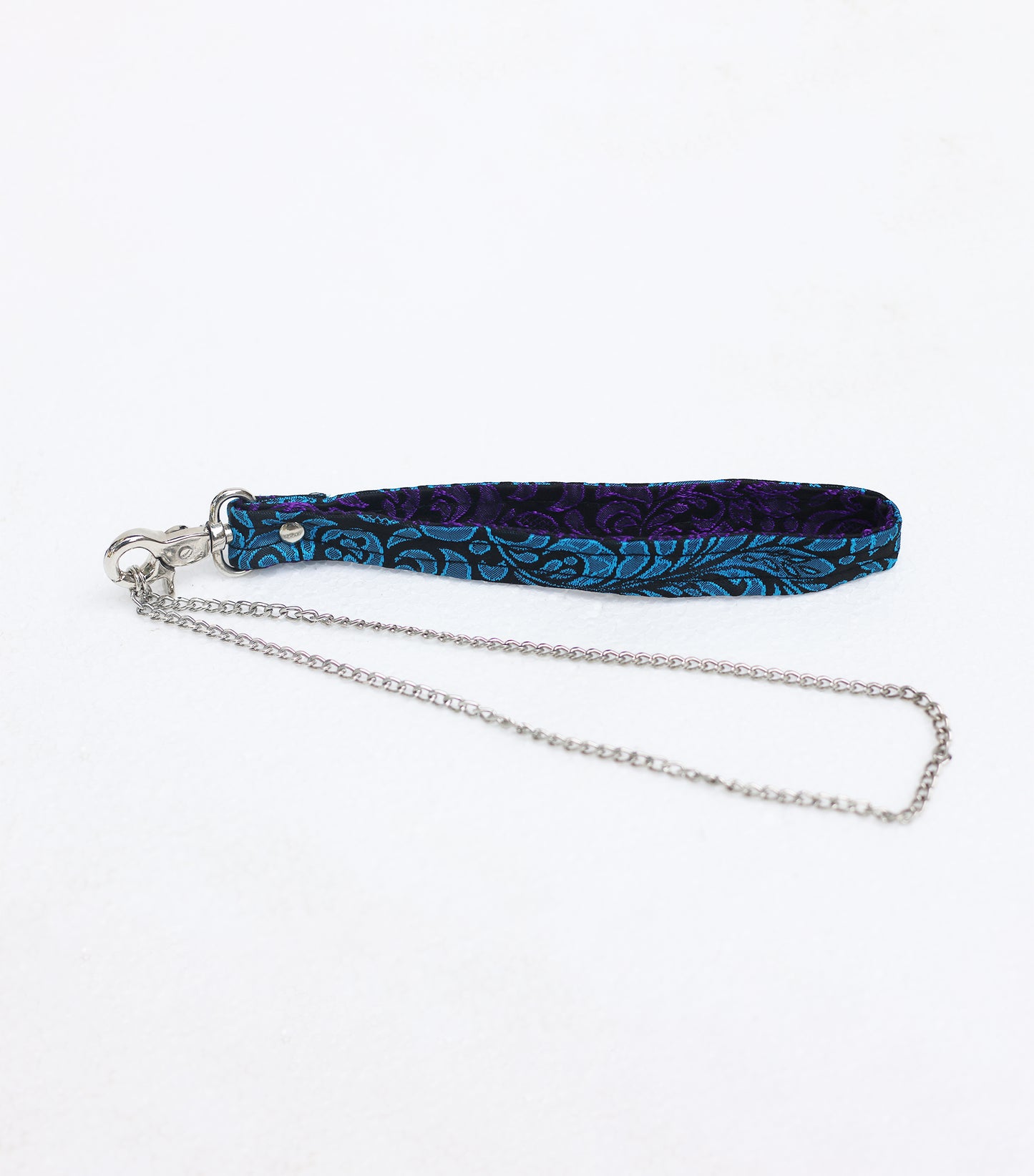 Turquoise Brocade Leash
