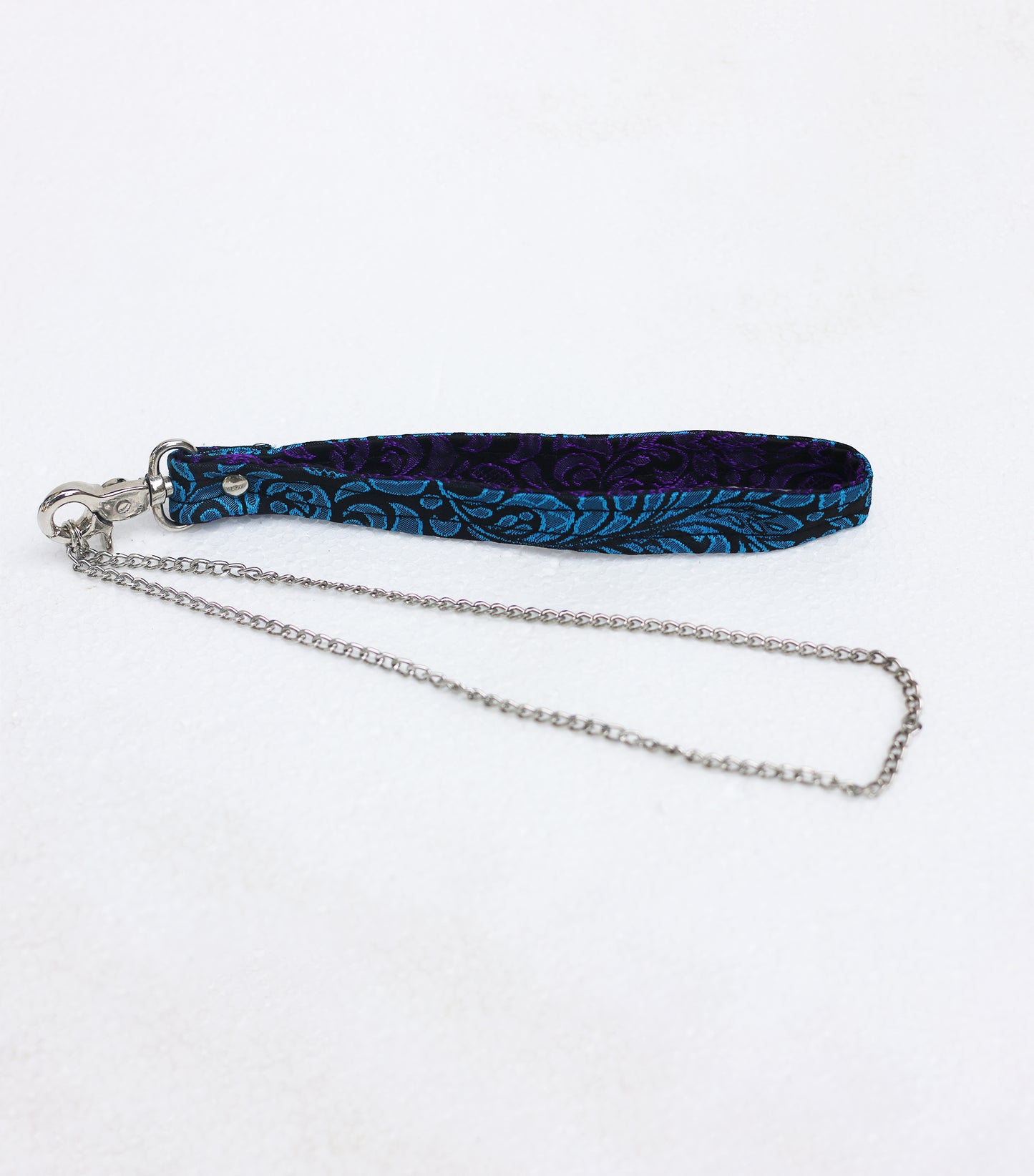 Turquoise Brocade Leash