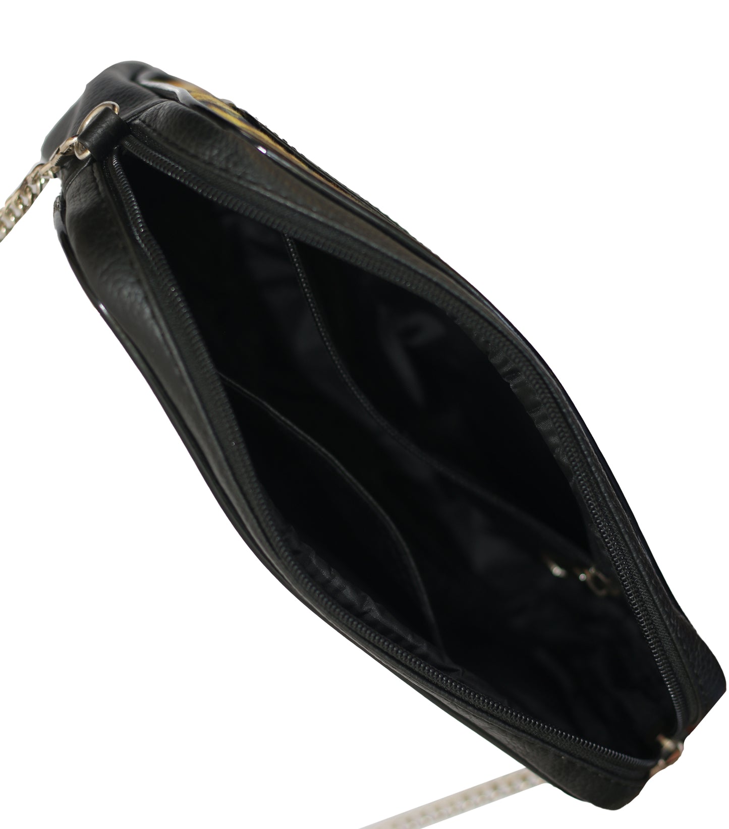 Skull studded Brocade Sling Bag