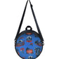 Halloween Printed And Faux Leather Round Purse