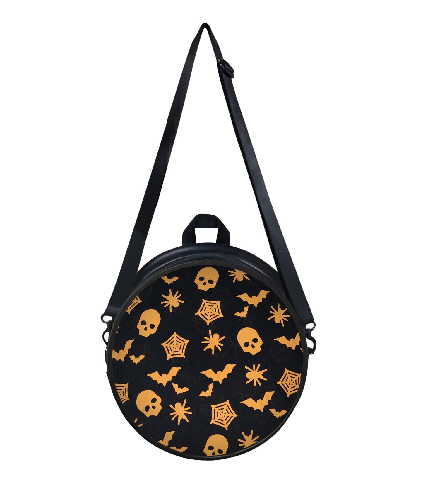 Bat Skull  Printed Fabric Handbags or Bags