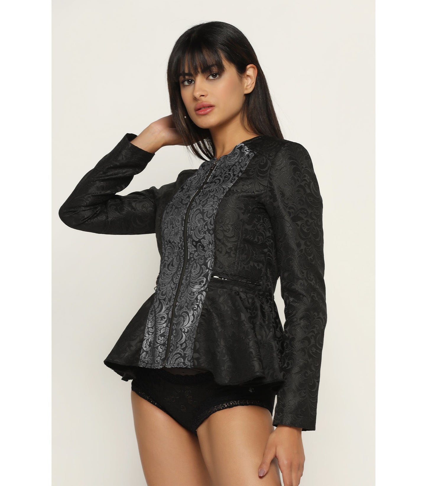 Skull  Embroidered Ladies Jacket