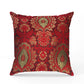 Red Gold Jacquard Cushion Covers