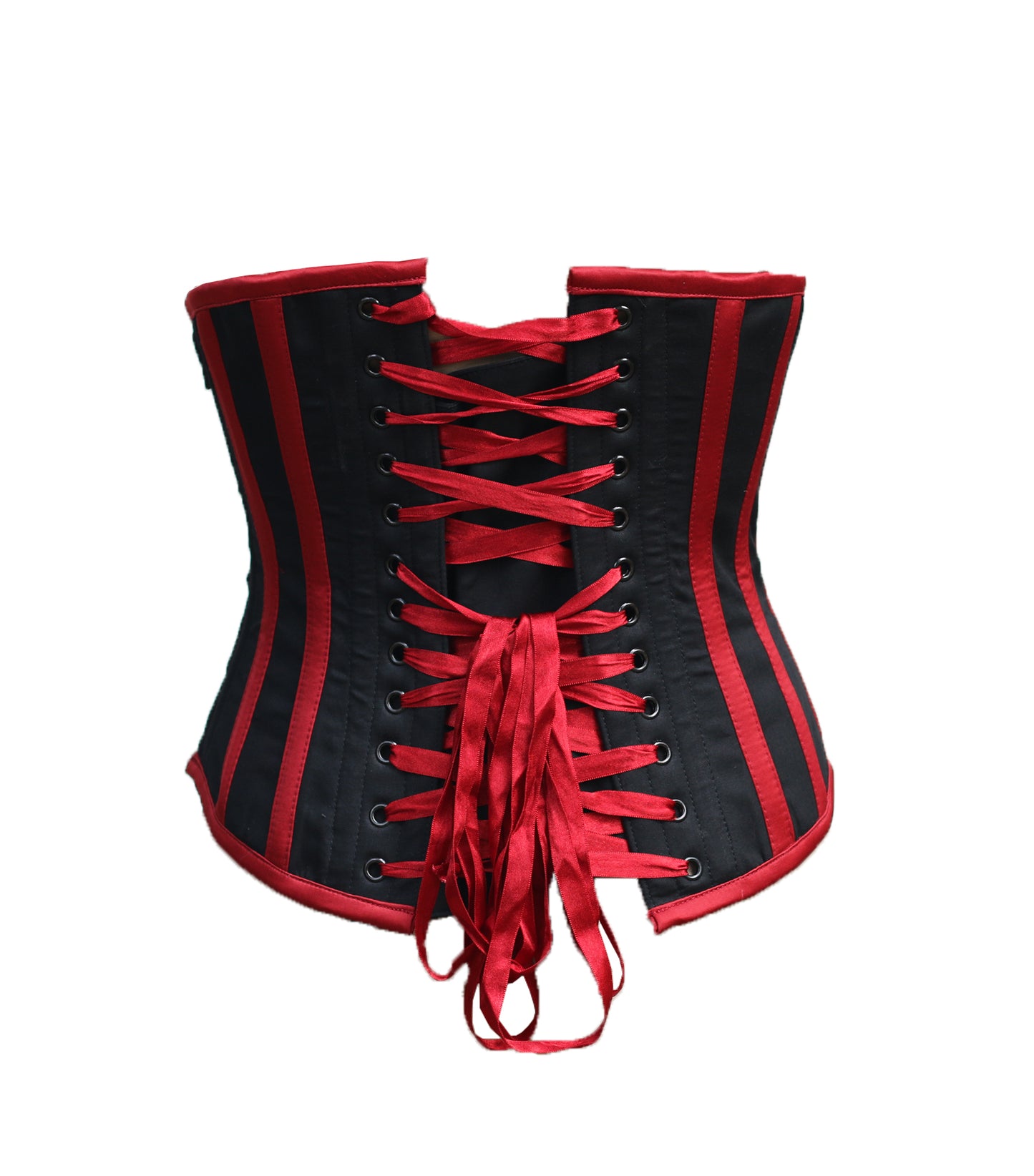 Skeleton Embroidered waist reducing  underbust corset