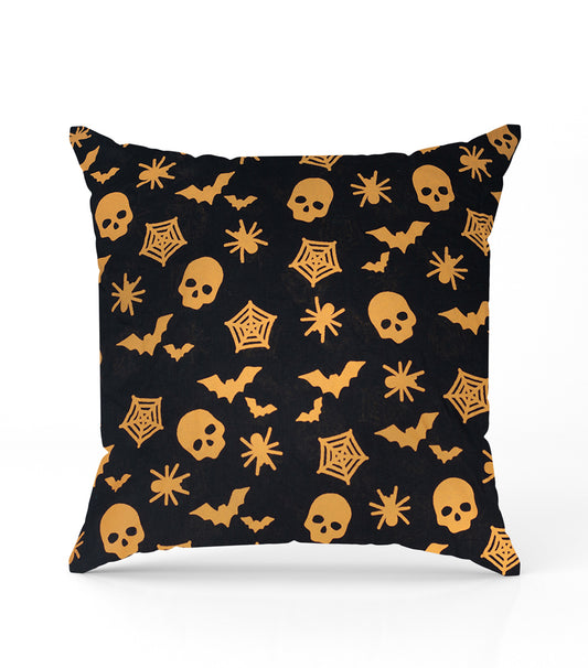 Bat Skull Printed Cushion Covers