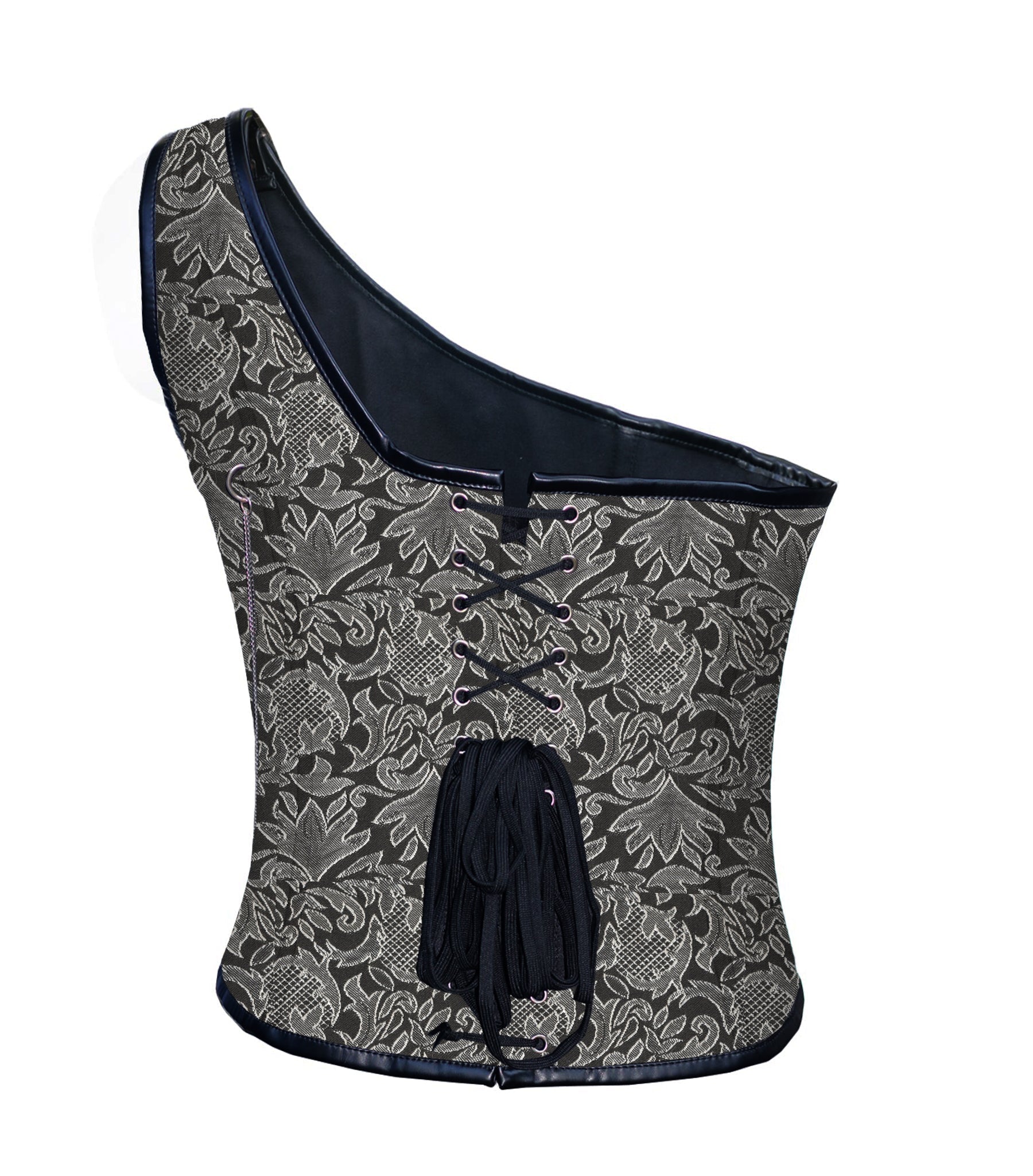 Silver brocade man Corset Wholesalenext