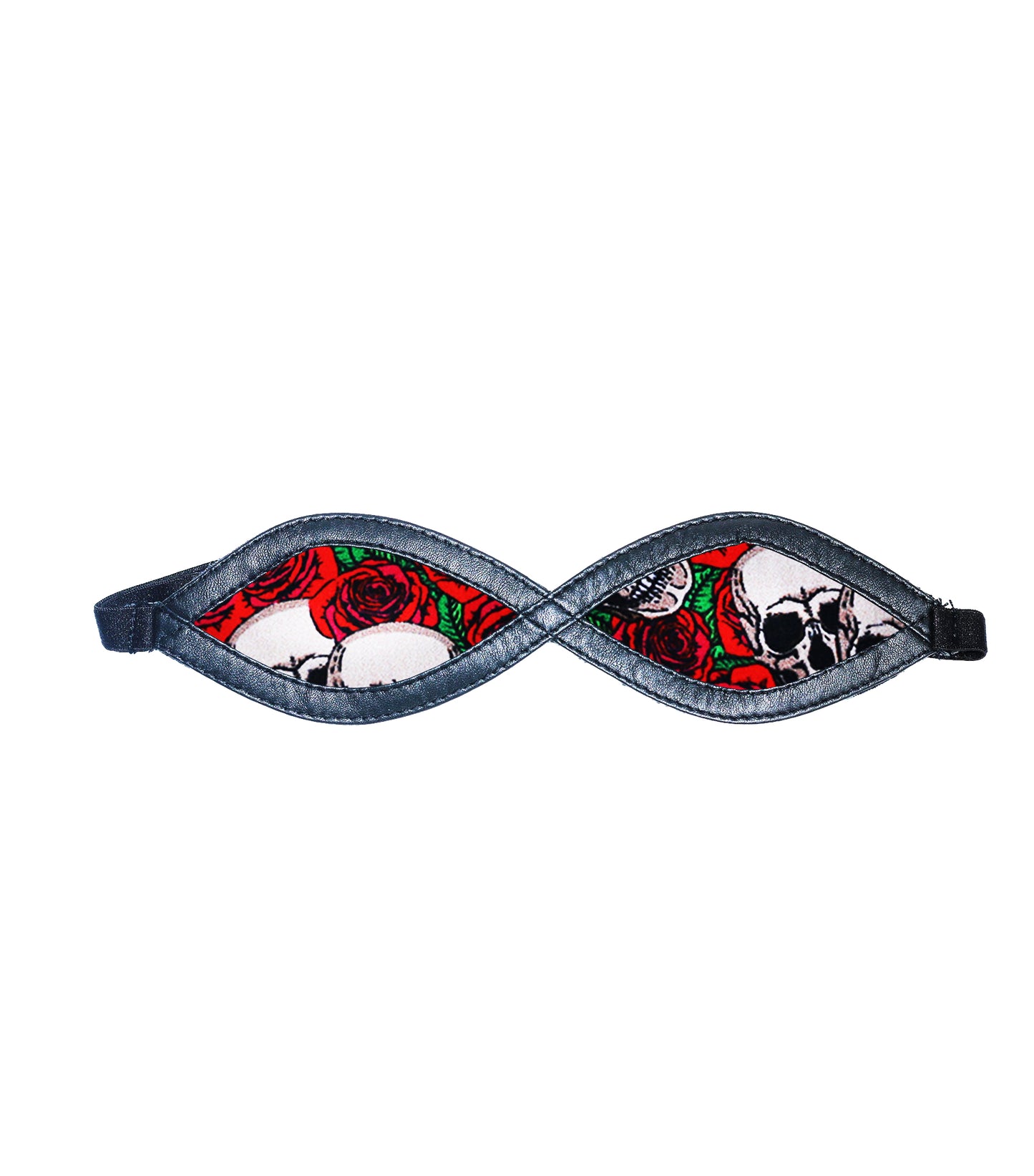 Skull Rose Printed Blind Folds