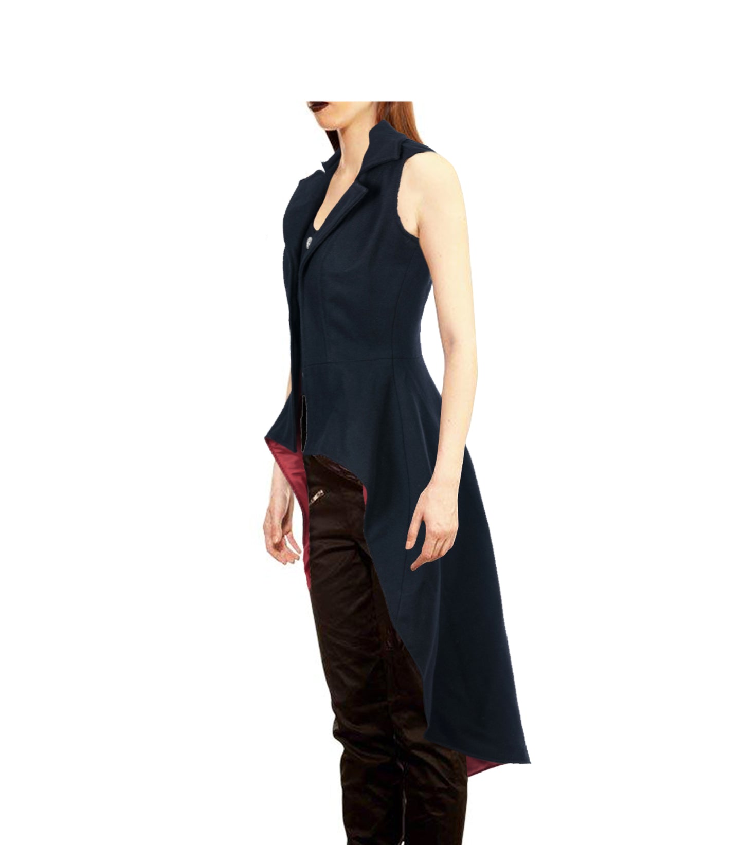 Gothic Steampunk Women’s Long Coat