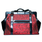 Red Brocade Maplesage Handbag