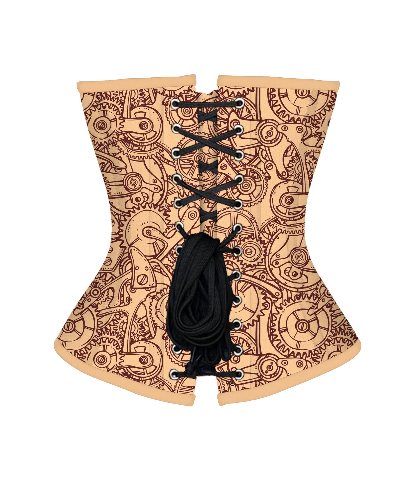 Printed Waist Reducing Overbust Corsets Easto Garments