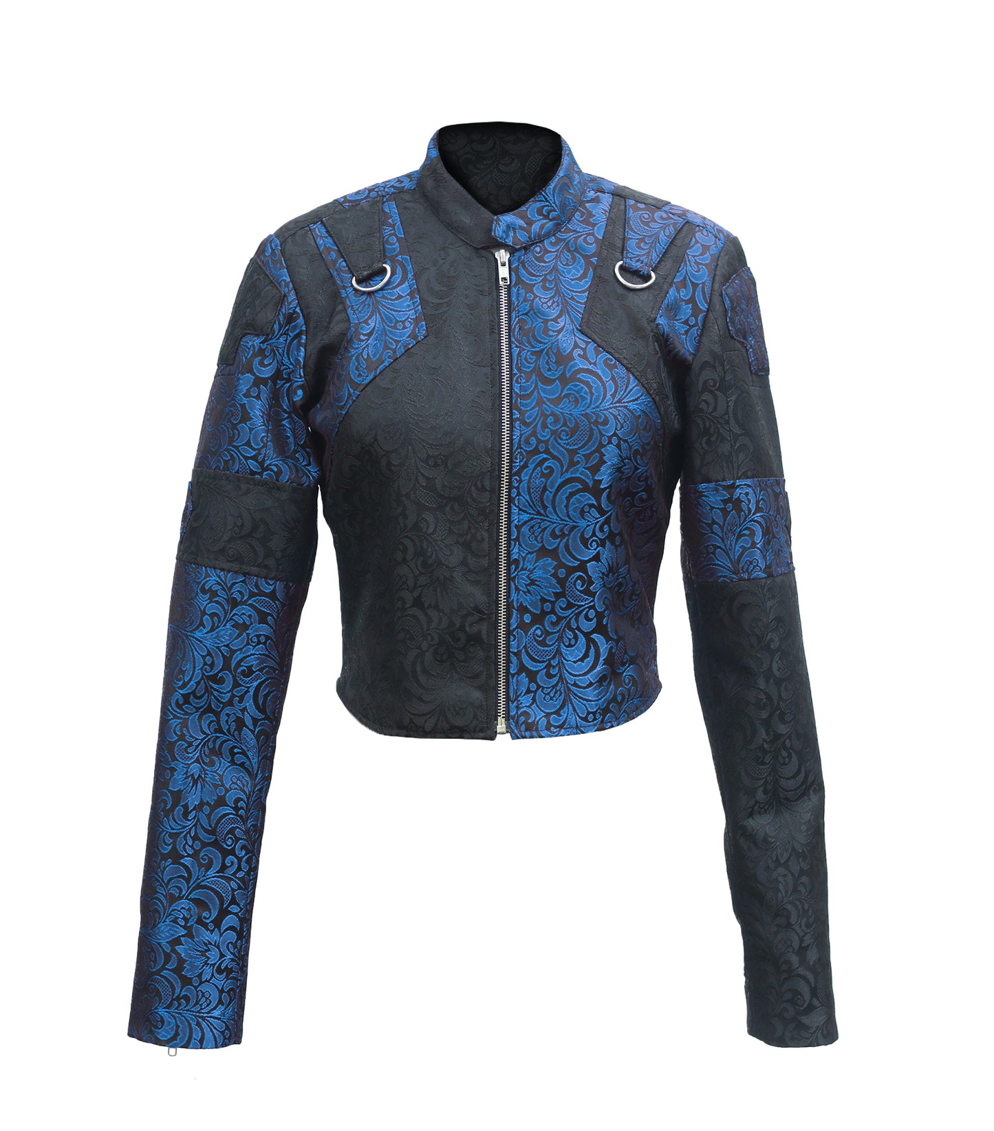 Turquoise Black Ladies Jacket