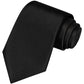 Black Satin tie | high-quality necktie