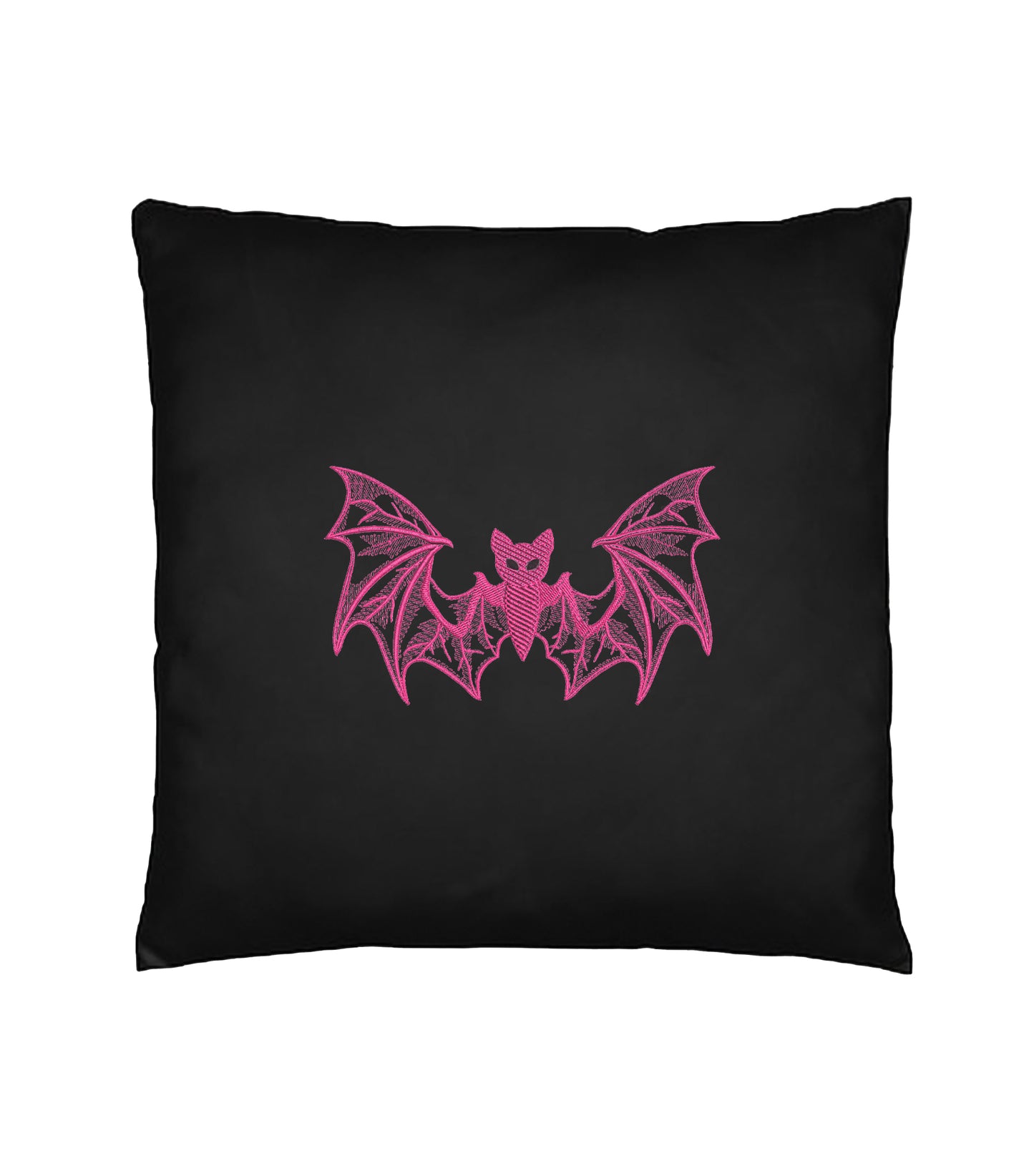 Bat Hand Embroidery Cushion Cover