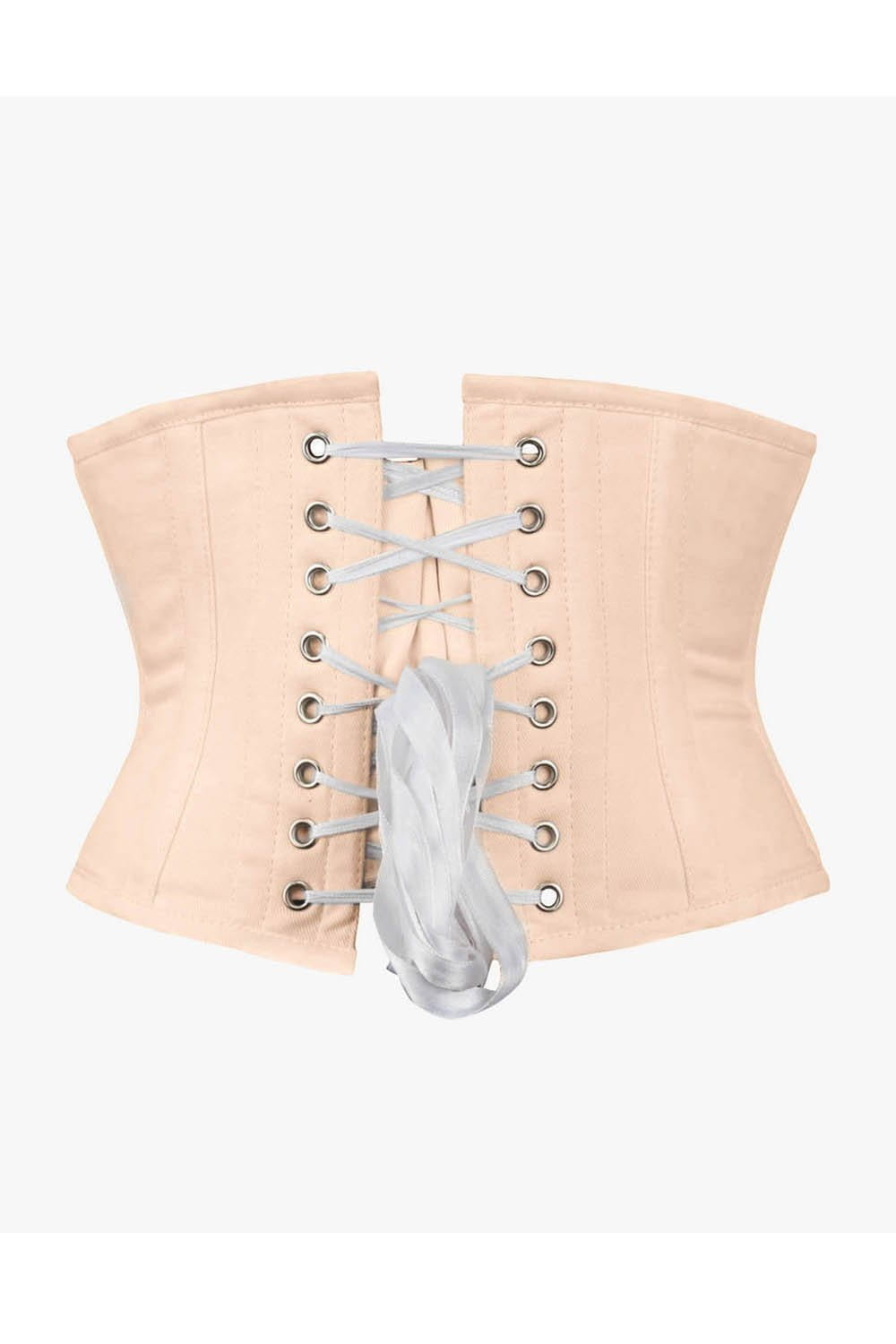 SHORT NUDE COTTON CORSET