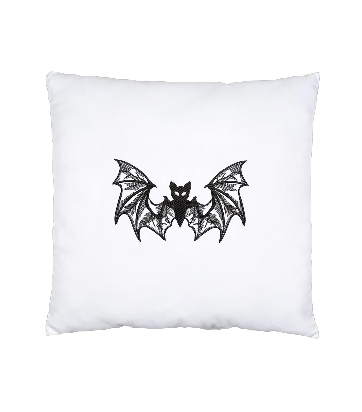 Bat Hand Embroidery Cushion Cover