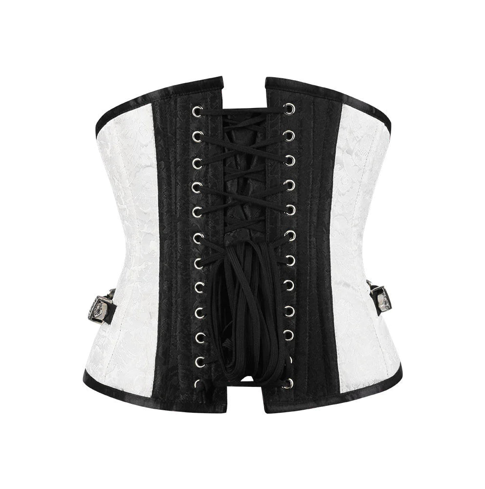 Gothic waist reducing underbust corset