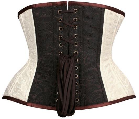 Heidi Authentic Steel Boned Underbust Waist Training C-lock Corset