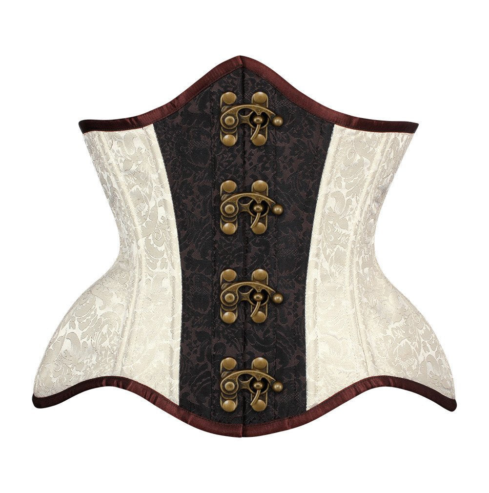 Heidi Authentic Steel Boned Underbust Waist Training C-lock Corset