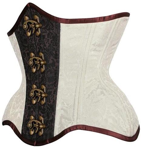 Heidi Authentic Steel Boned Underbust Waist Training C-lock Corset
