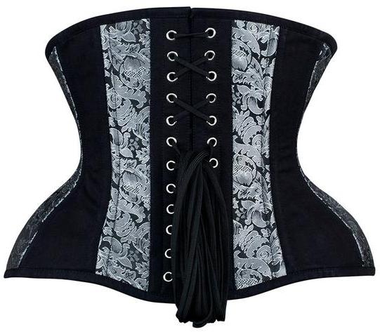 Heidi Authentic Steel Boned Underbust Waist Training C-lock Corset