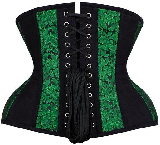 Heidi Authentic Steel Boned Underbust Waist Training C-lock Corset