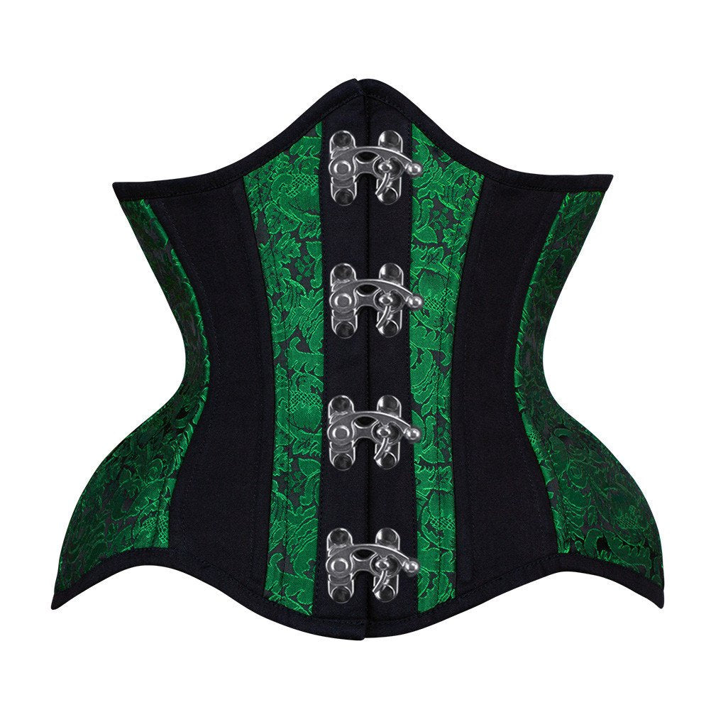 Heidi Authentic Steel Boned Underbust Waist Training C-lock Corset