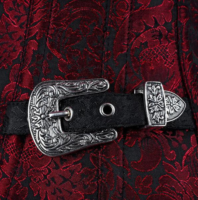 Gothic waist reducing underbust corset