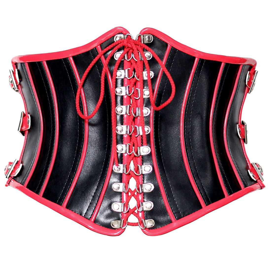 Fetish Waist Cincher In Multi Panels Easto Garments
