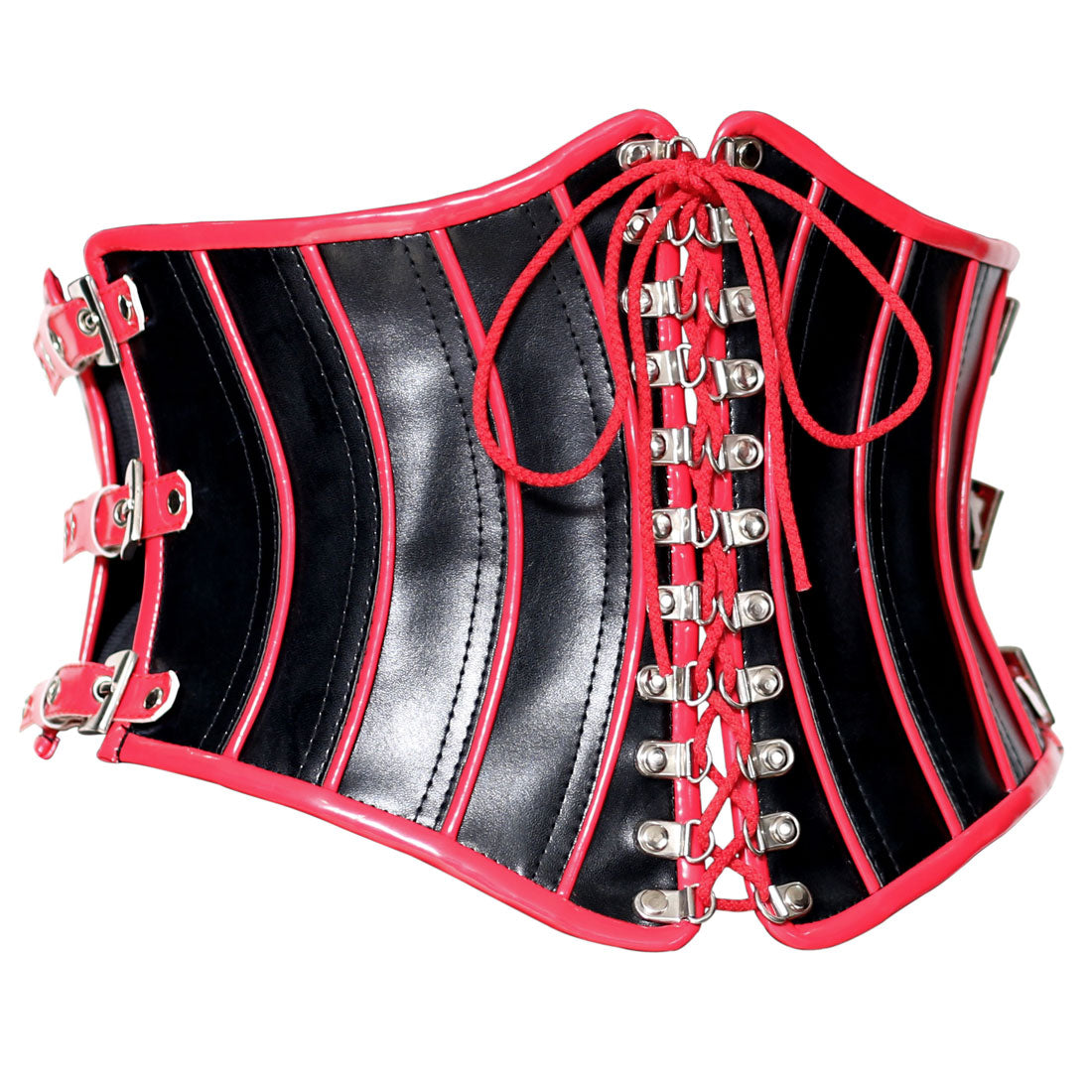 Fetish Waist Cincher In Multi Panels Easto Garments