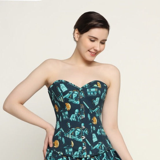 killerman printed waist reducing overbust Corsets