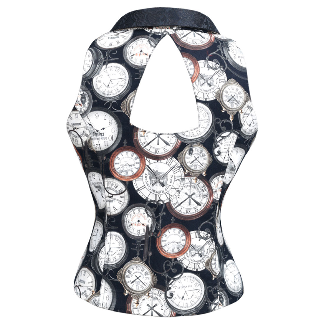 Anemone Steampunk Horlogedruk Ceintuurvest