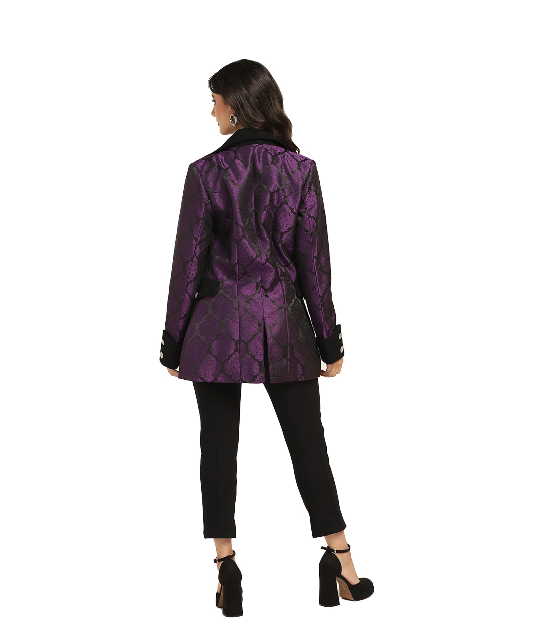 female pirate brocade pirate coat