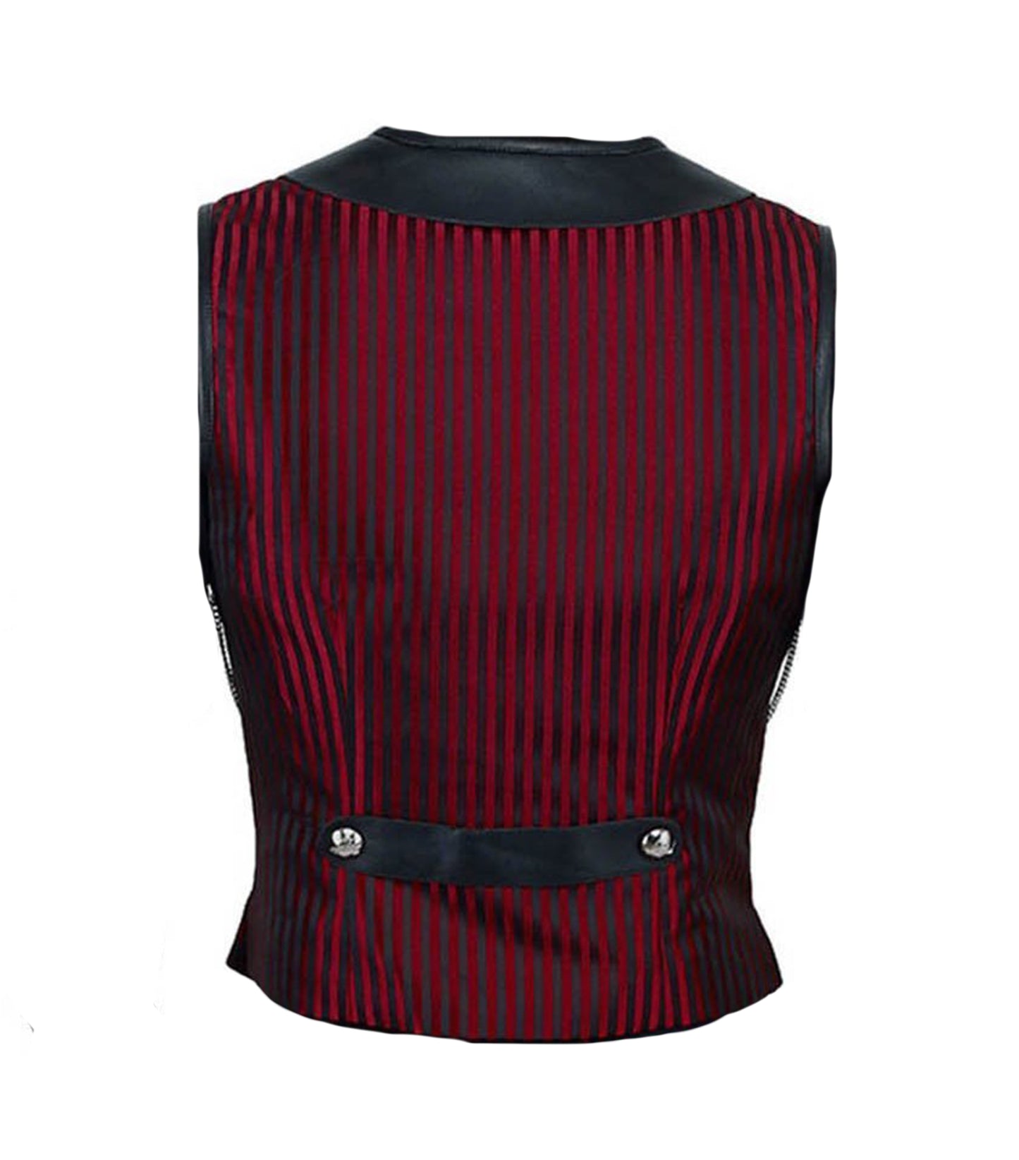 Stripes Brocade Gothic Men's Waist Coat