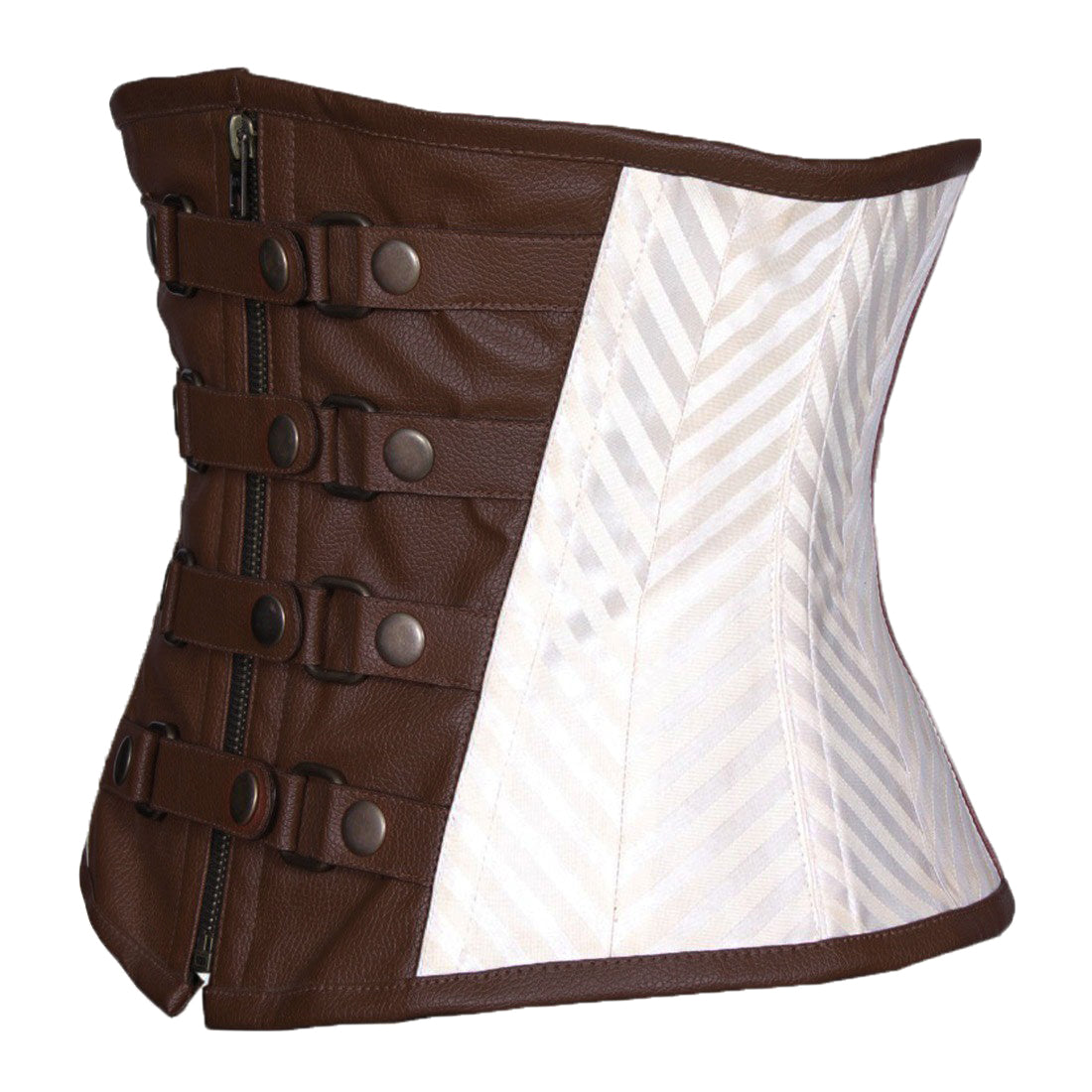 Kristal Steampunk Authentic Steel Boned Underbust Corset Easto Garments