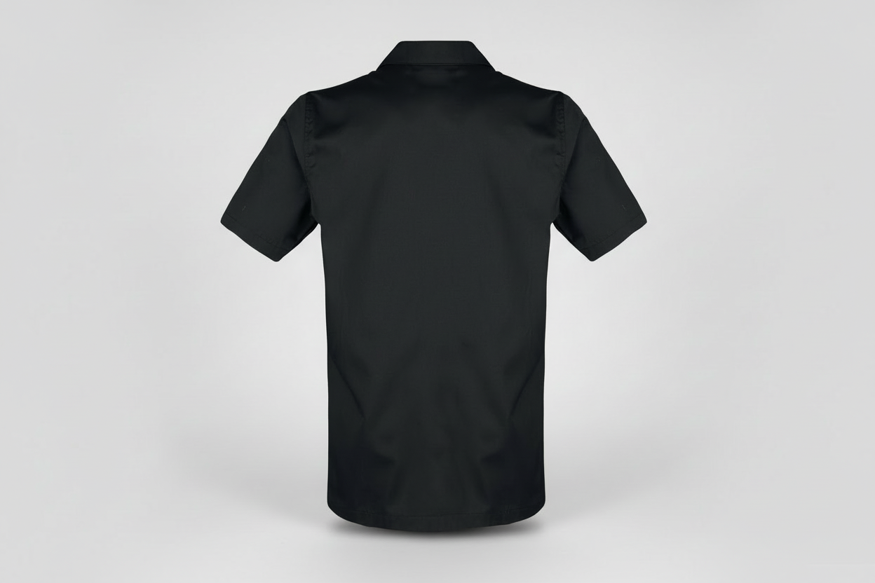 Men's wholesale Short Sleeve Shirt with D Ring Detail Pockets Easto Garments