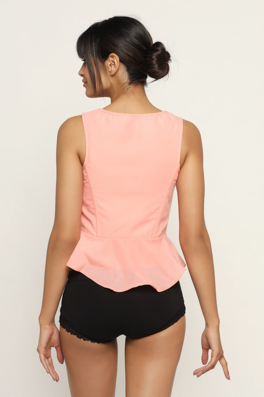 Pink Corset Top