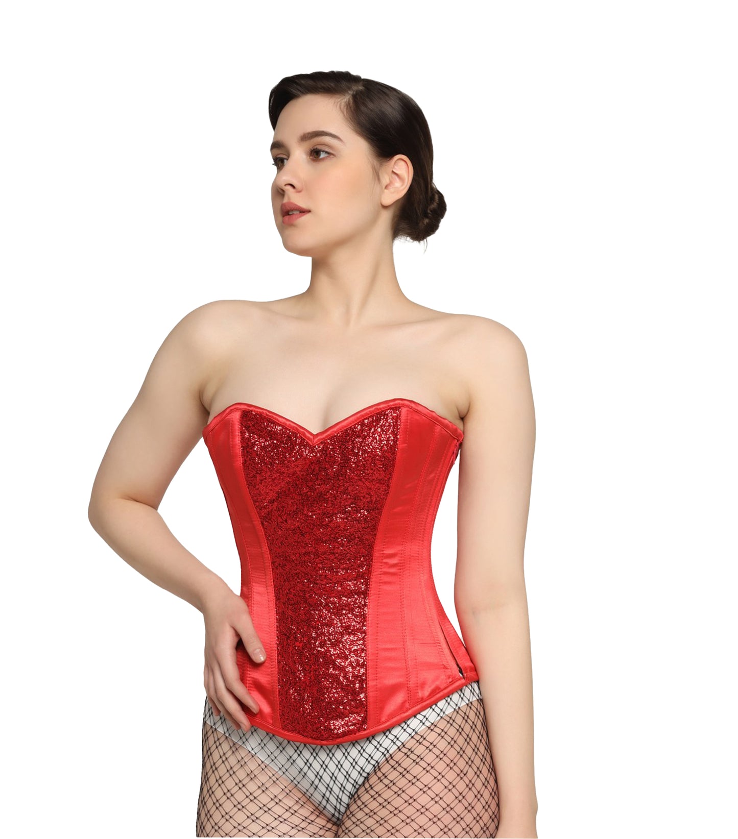 Beads Overbust corset
