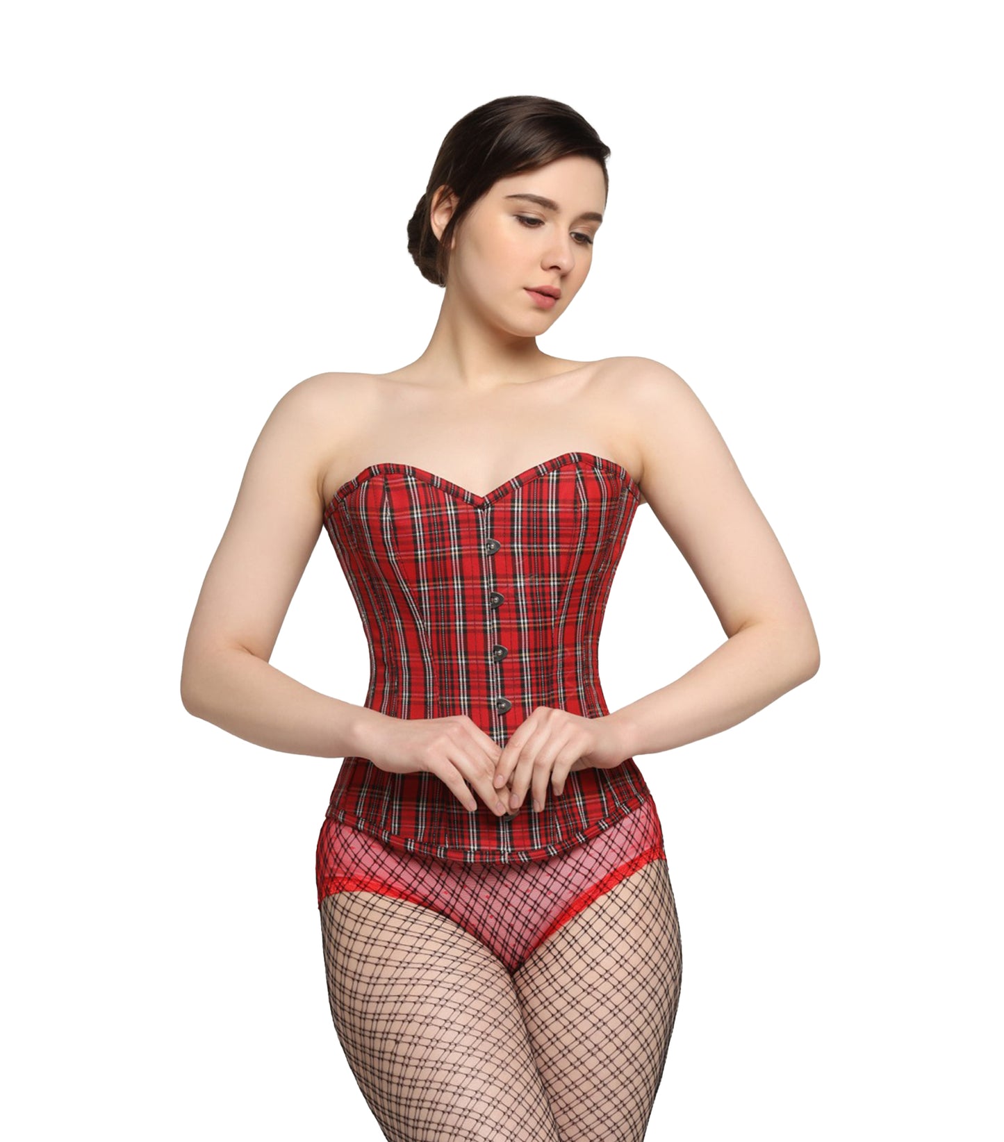 Check waist reducing overbust Corsets