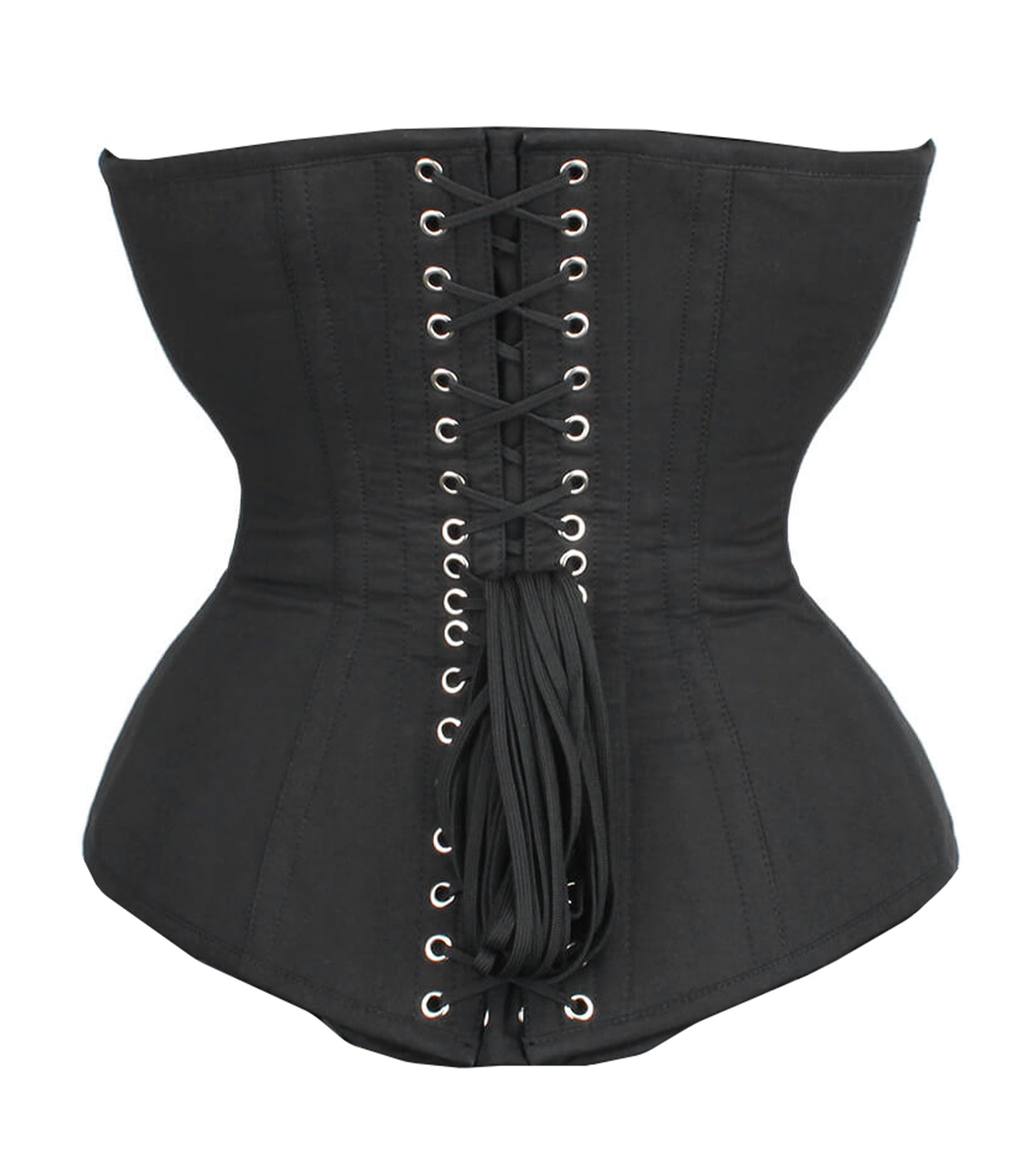 Black waist reducing overbust Corsets