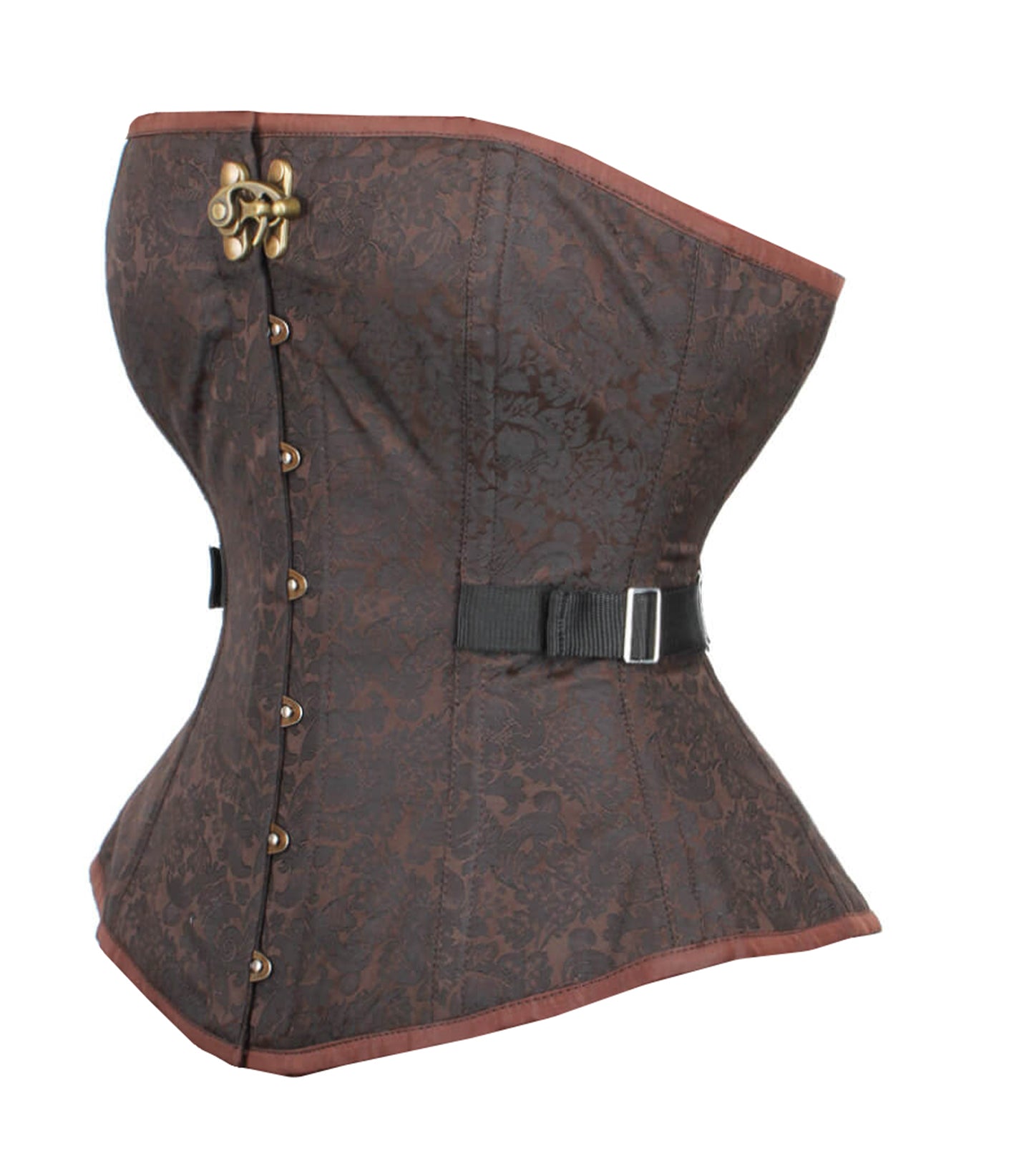 Steampunk Fan Lacing Overbust Corset