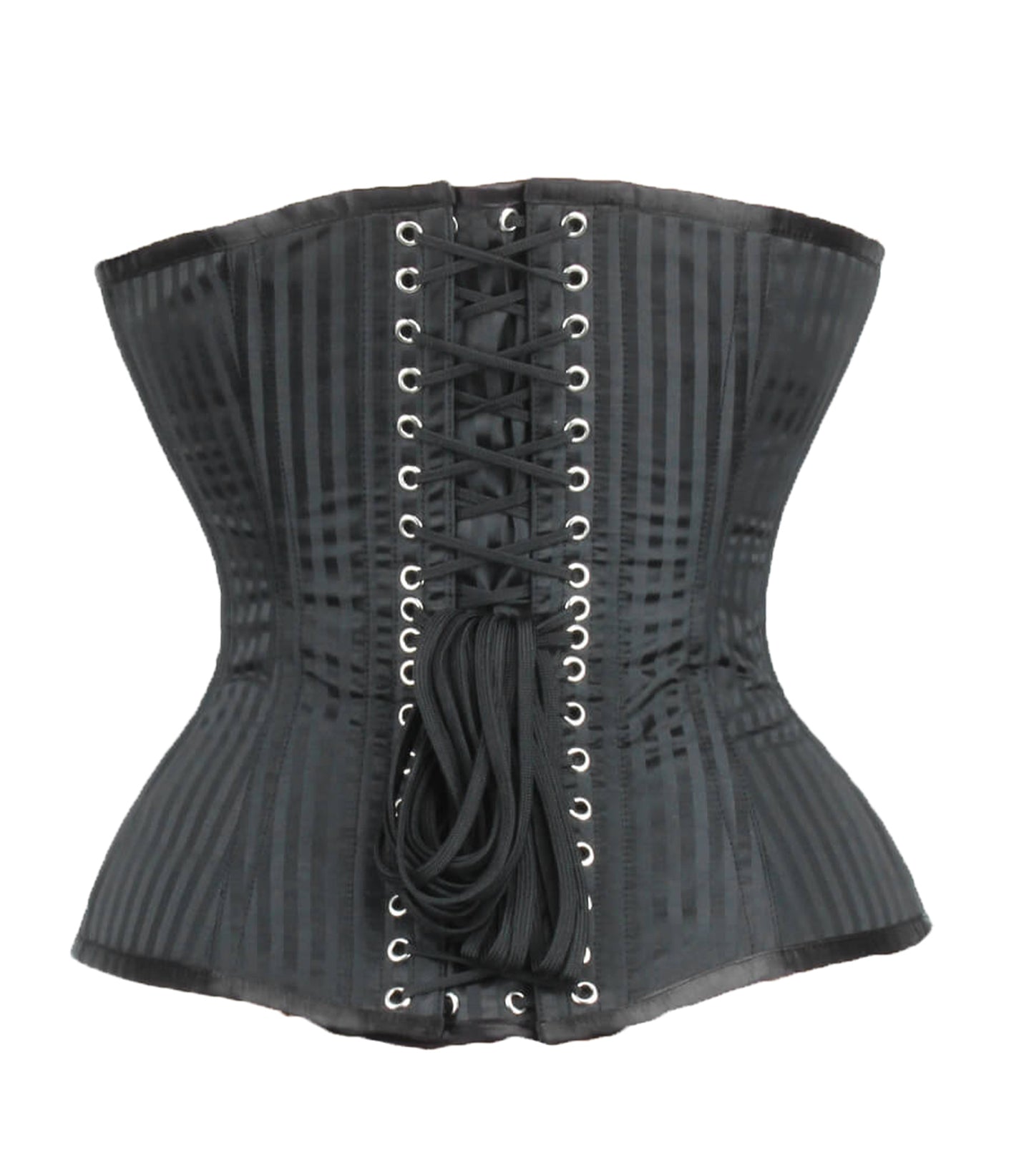 Stripes Long Line Overbust Corset
