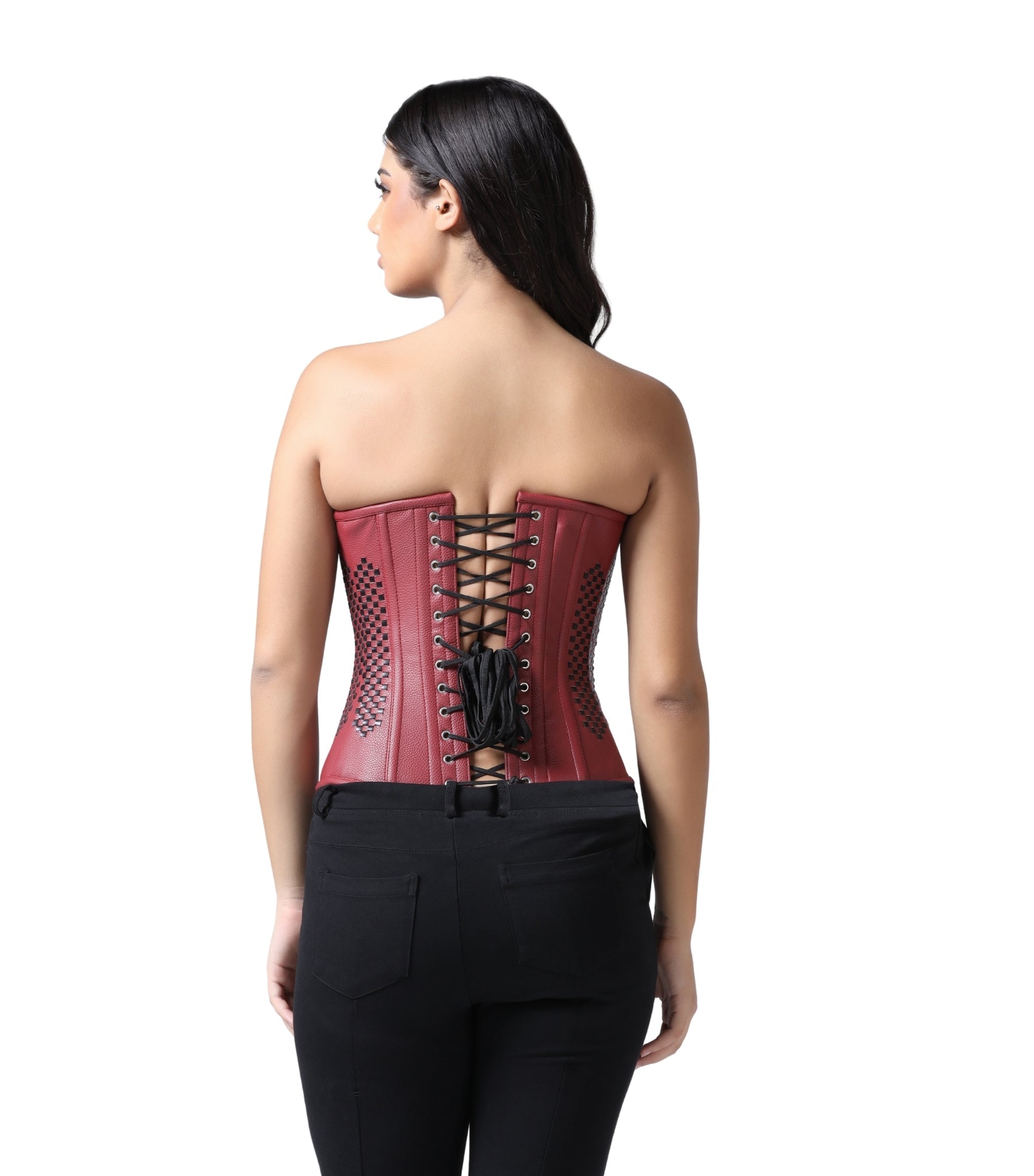 Gothic Reporter Overbust  Corset Easto Garments
