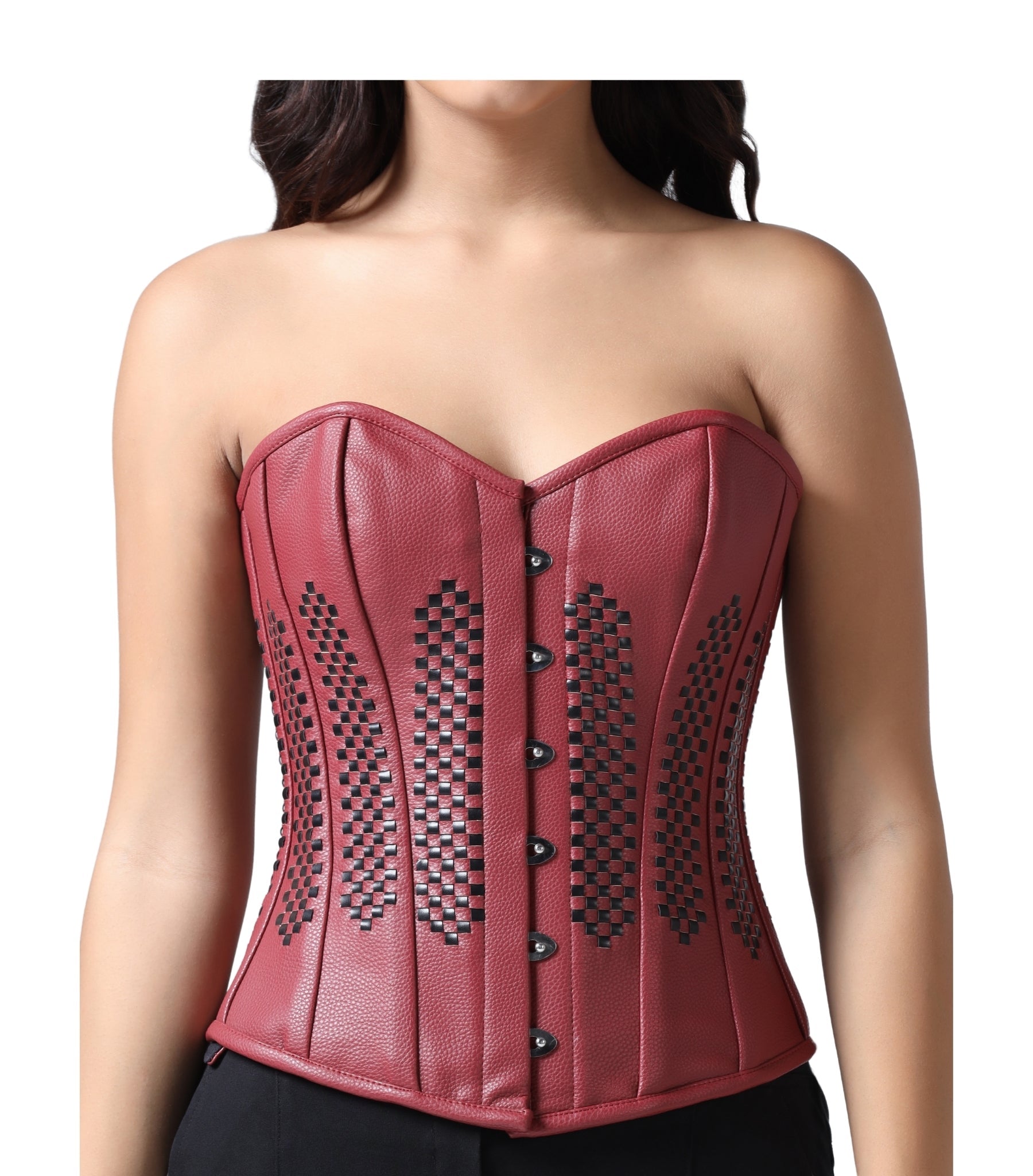 Gothic Reporter Overbust  Corset Easto Garments
