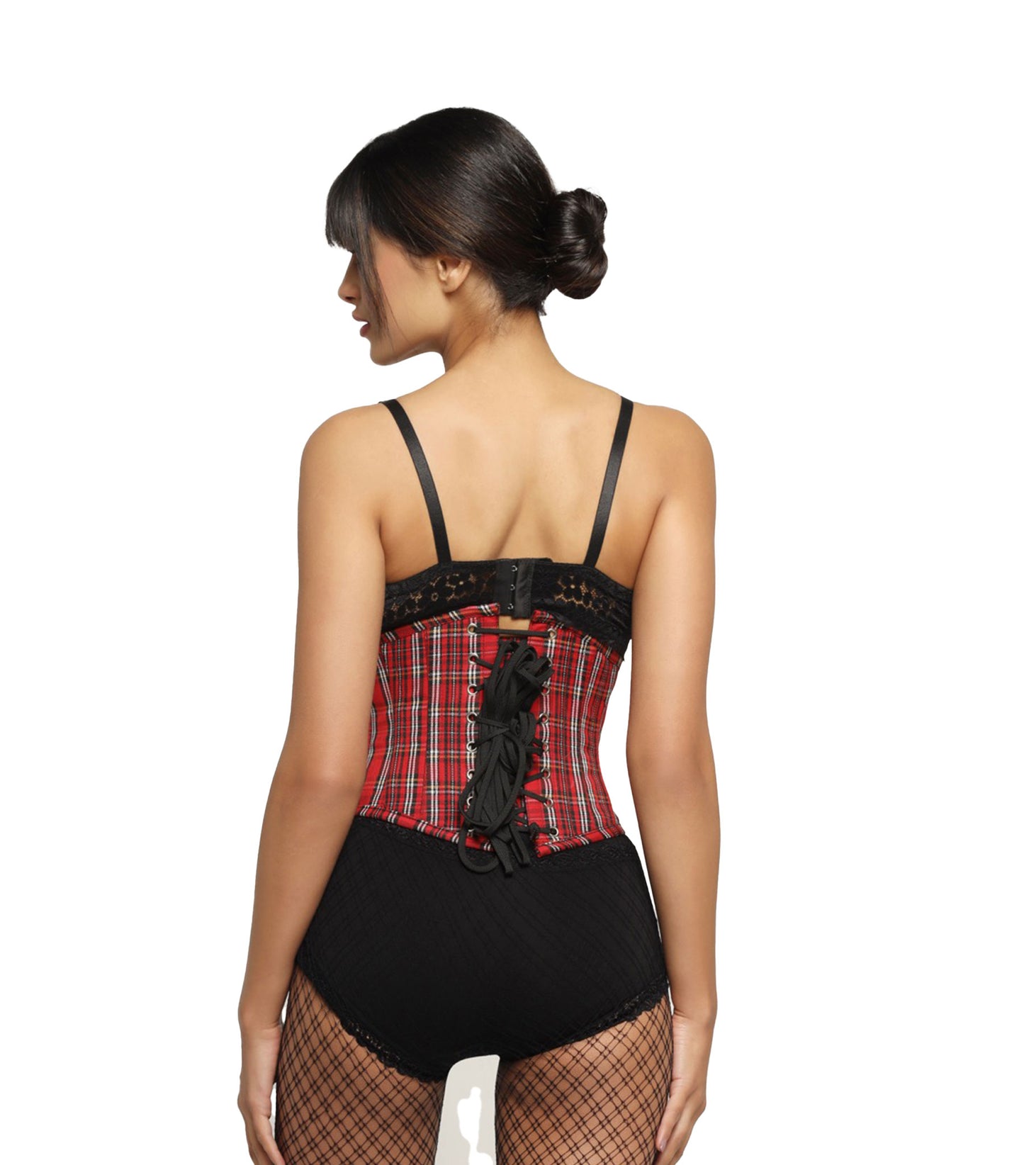 Check Waist Reducing Authentic Steel Boned Sexy Underbust Corset