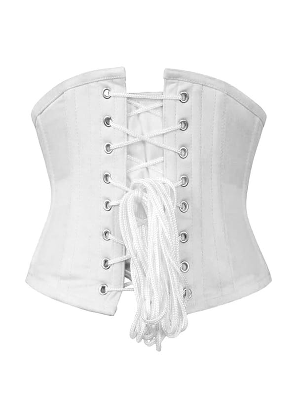 SHORT WHITE CORSET