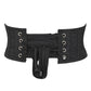 Black brocade Corset Belt