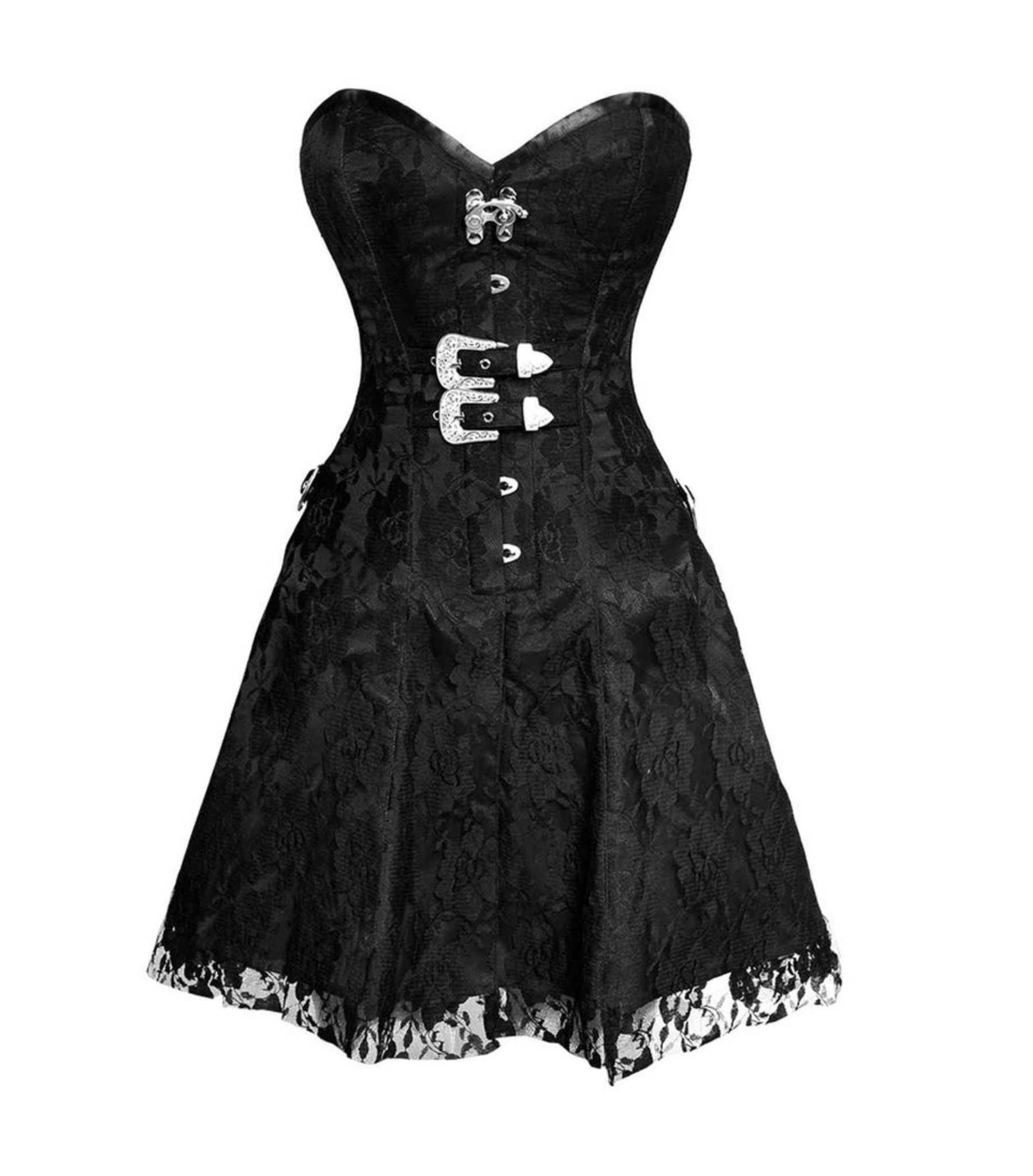 Black Satin/Net Corset Dress Wholesalenext Black Satin/Net Corset Dress Wholesalenext