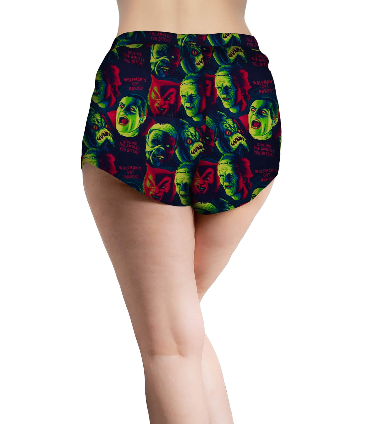Monster Squad Printed Womens shorts
