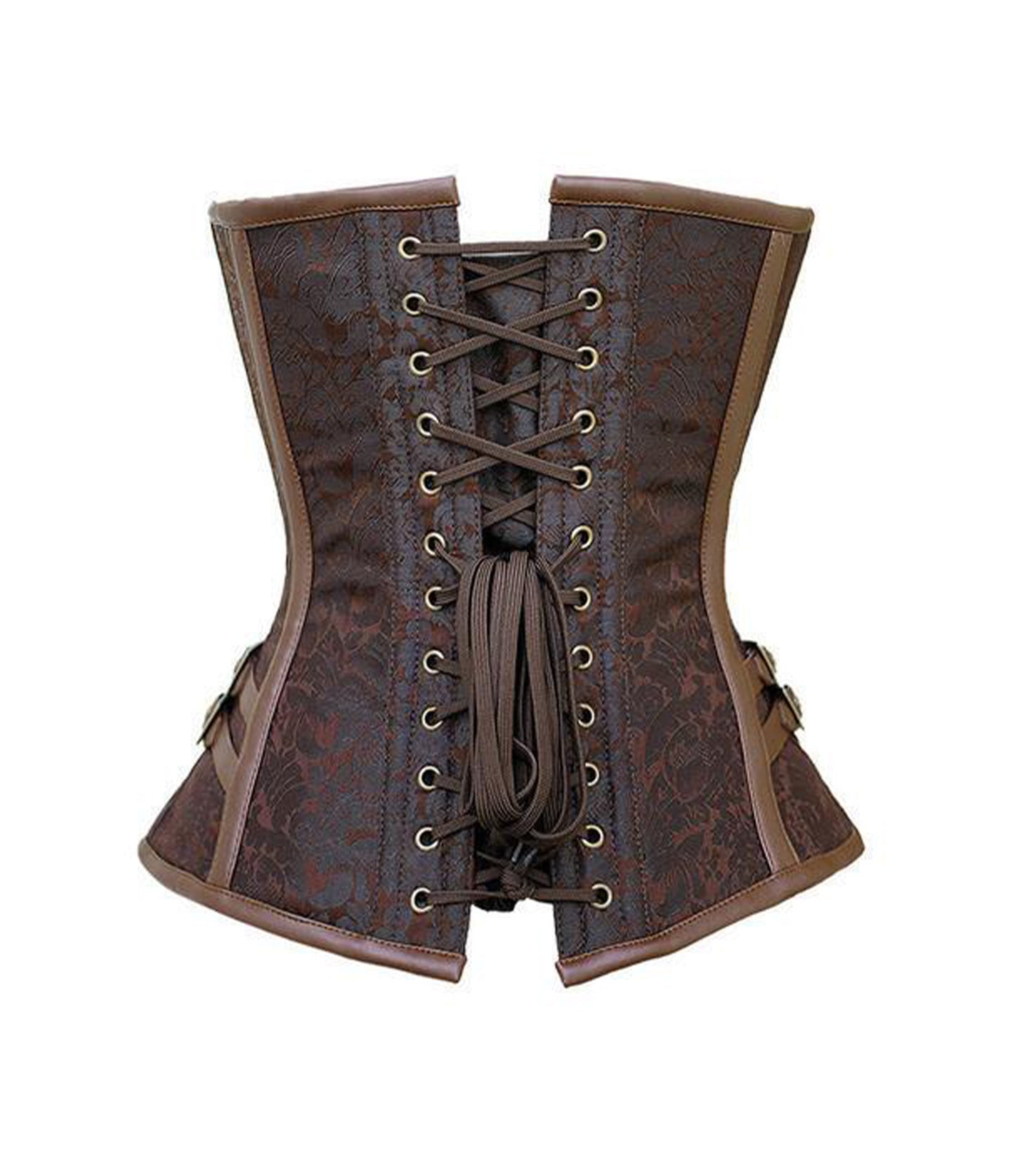 Brown Broade Overbust Corset